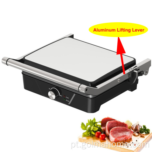 Hot selling Popular Commercial Commercial Press grill Table Top Electric Teppanyaki Grill Elétrico Contato Grade